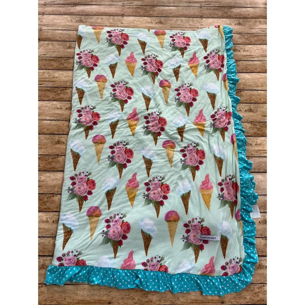 Posh Peanut Sophia Bamboo Luxe Patoo Blanket 60x40